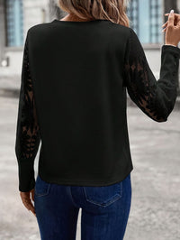 Leonie Dames Blouse – Kant Details