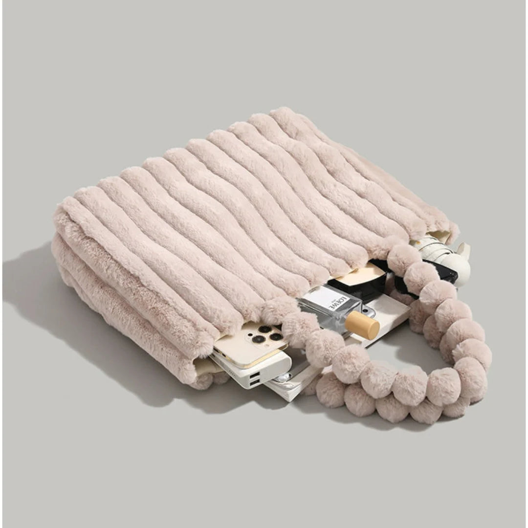 Dames Shopper van Zachte Stof – Ruim & Comfortabel – Éloïra