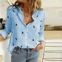 Dames Blouse met Ruches en Knopen – Elegant & Vrouwelijk – Céline