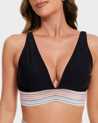 Dames corrigerende bikini met hoge taille en shaping effect – vrouwelijk & flatterend – Calyséa