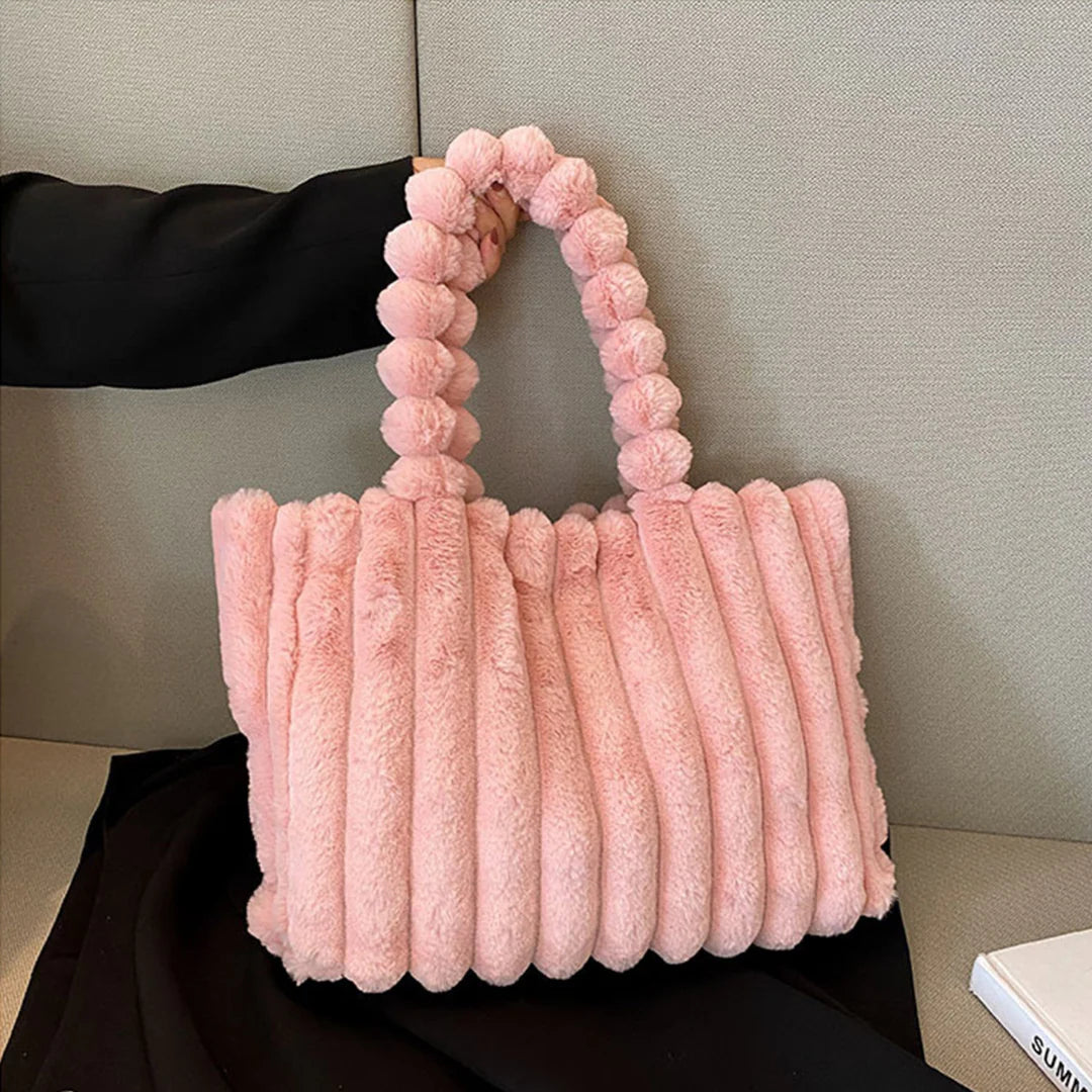 Dames Shopper van Zachte Stof – Ruim & Comfortabel – Éloïra