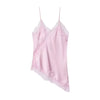 Dames Top met Kant en Asymmetrische Snit – Elegant & Trendy – Noliane