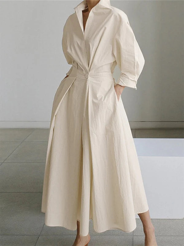 Dames Lange Elegante Jurk – Tijdloos & Stijlvol – Margaux