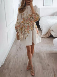 Dames Mini Jurk met Knoopsluiting – Luchtig & Stijlvol – Rosalie