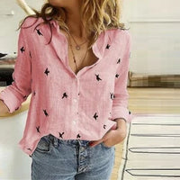 Dames Blouse met Ruches en Knopen – Elegant & Vrouwelijk – Céline