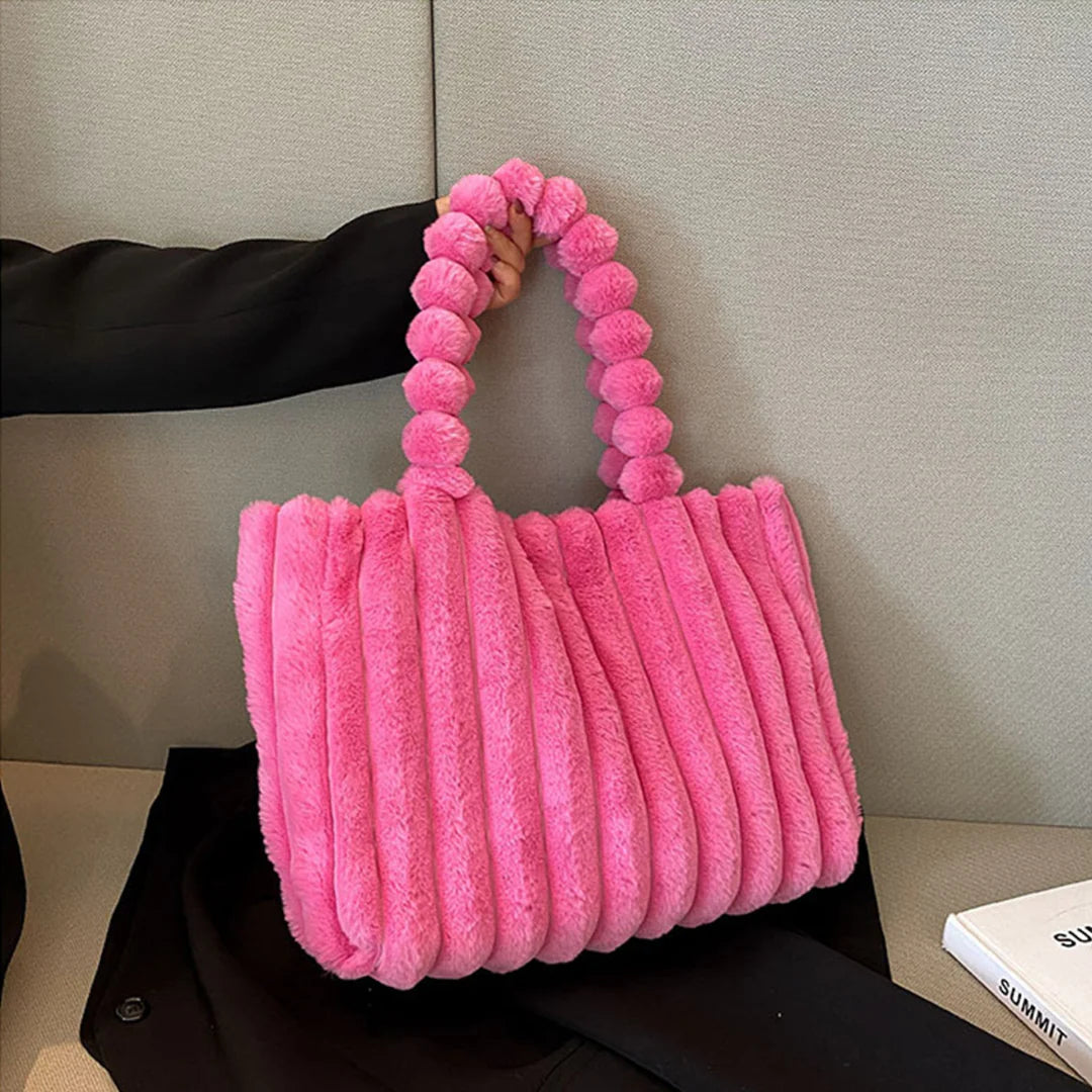 Dames Shopper van Zachte Stof – Ruim & Comfortabel – Éloïra