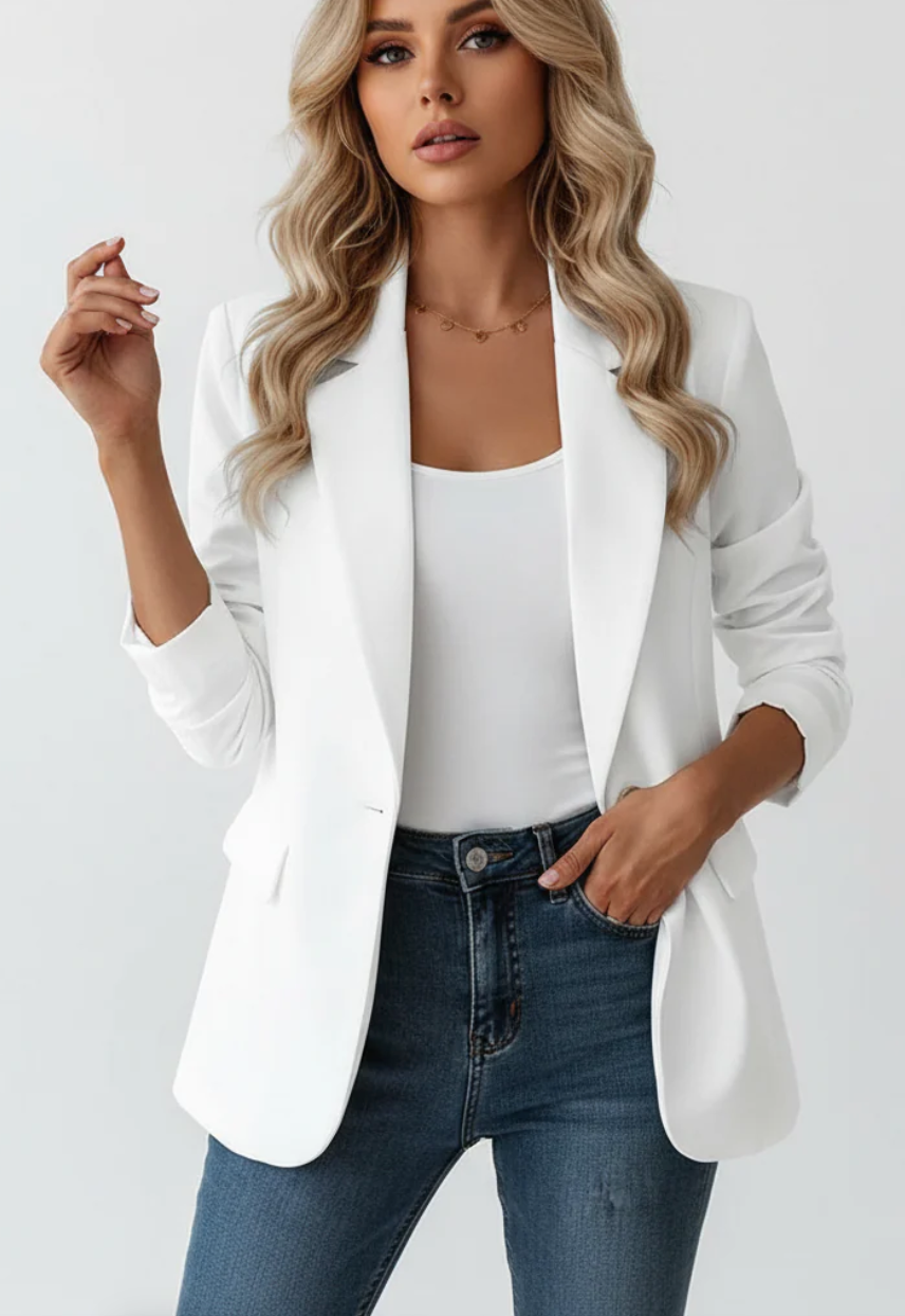 Stijlvolle Getailleerde Blazer voor Dames – Elegant & Tijdloos – Ysorélle