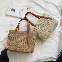 Dames Boho Strandtas – Geweven & Ruim – Solène