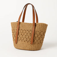 Dames Boho Strandtas – Geweven & Ruim – Solène
