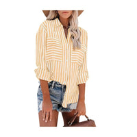 Dames Gestreepte Blouse – Casual & Stijlvol – Mirelune