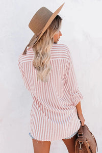 Dames Gestreepte Blouse – Casual & Stijlvol – Mirelune
