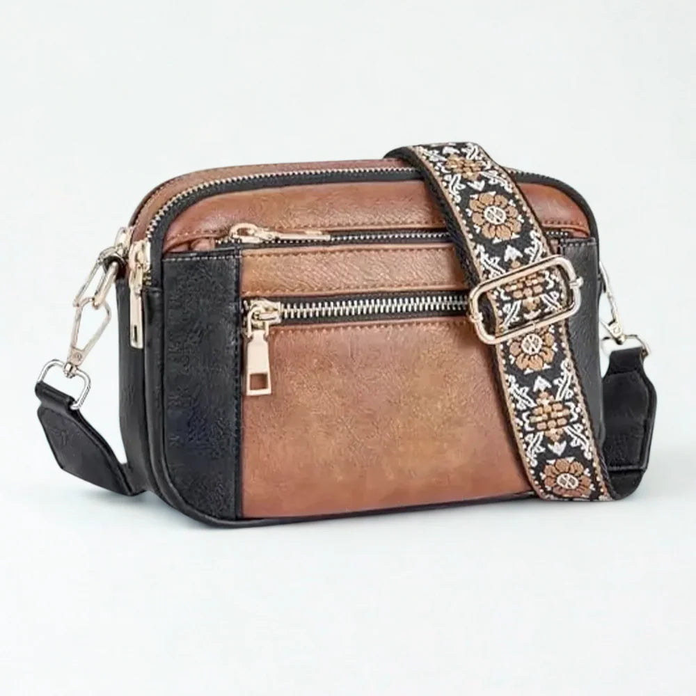 Dames Leren Schoudertas – Elegant & Praktisch – Adeline