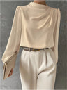 Dames Relaxed Fit Blouse – Elegant & Tijdloos – Valestréa