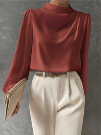 Dames Relaxed Fit Blouse – Elegant & Tijdloos – Valestréa