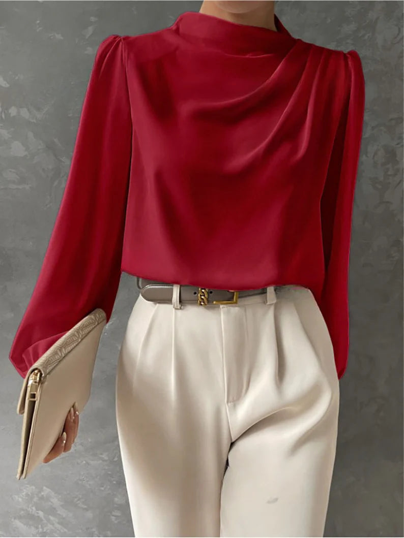 Dames Relaxed Fit Blouse – Elegant & Tijdloos – Valestréa