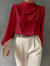 Dames Relaxed Fit Blouse – Elegant & Tijdloos – Valestréa