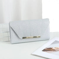 Dames clutch handtas met effen design – elegant & feestelijk – Veloura