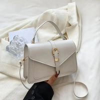 Dames Schoudertas met Gespsluiting – Compact & Elegant – Eloria