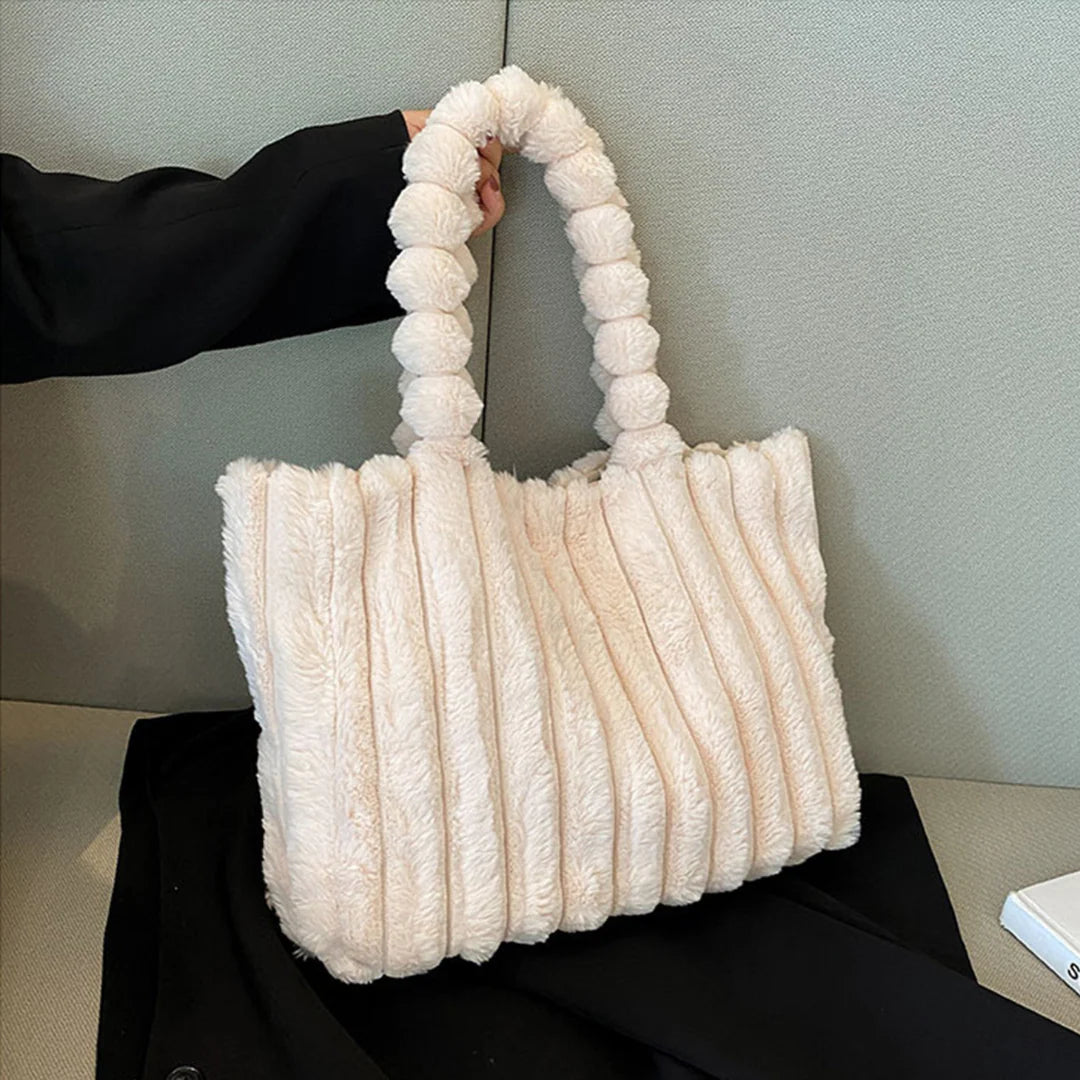 Dames Shopper van Zachte Stof – Ruim & Comfortabel – Éloïra