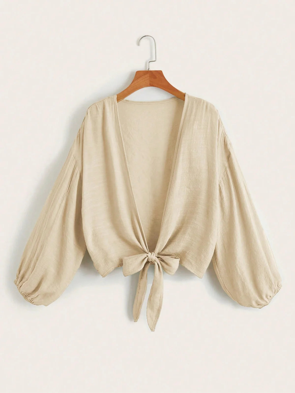 Effen Kimono met Striksluiting – Luchtige Zomerse Cover-up – Anaïs