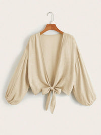 Effen Kimono met Striksluiting – Luchtige Zomerse Cover-up – Anaïs