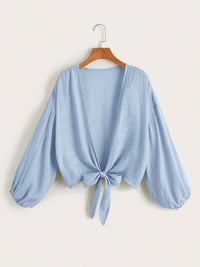 Effen Kimono met Striksluiting – Luchtige Zomerse Cover-up – Anaïs