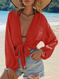 Effen Kimono met Striksluiting – Luchtige Zomerse Cover-up – Anaïs