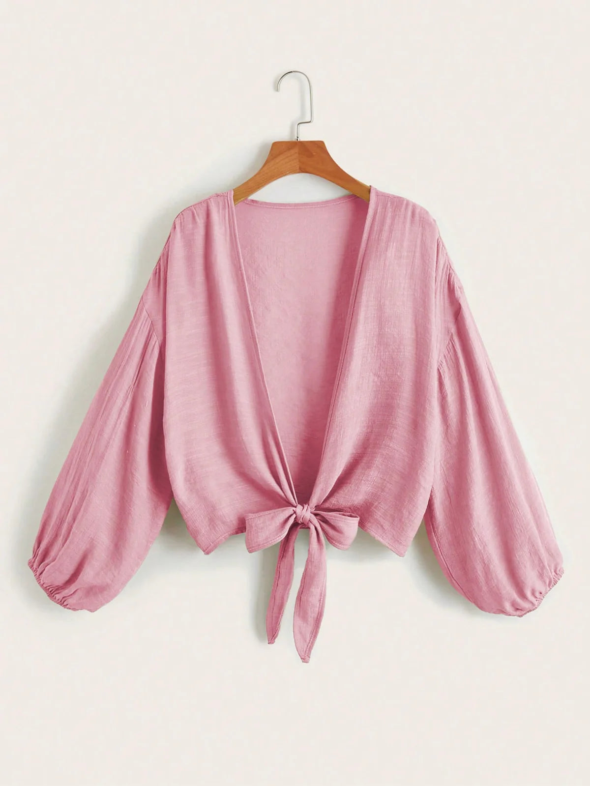 Effen Kimono met Striksluiting – Luchtige Zomerse Cover-up – Anaïs