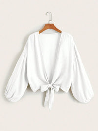 Effen Kimono met Striksluiting – Luchtige Zomerse Cover-up – Anaïs