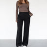 High-Waist Pantalon met Rechte Pijpen – Elegant & Tijdloos – Anneloes