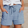 Luchtige Zomershorts met Elastische Taille en Losse Pasvorm – Licht & Casual – Aurie