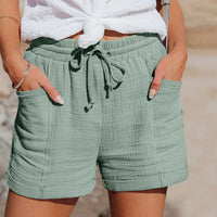 Luchtige Zomershorts met Elastische Taille en Losse Pasvorm – Licht & Casual – Aurie