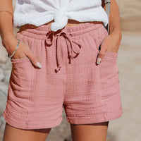 Luchtige Zomershorts met Elastische Taille en Losse Pasvorm – Licht & Casual – Aurie