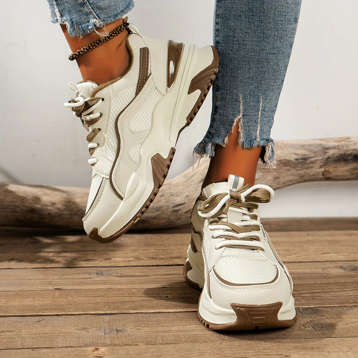 Trendy Sportieve Sneakers met Demping en Ondersteuning – Comfort & Performance – Bente