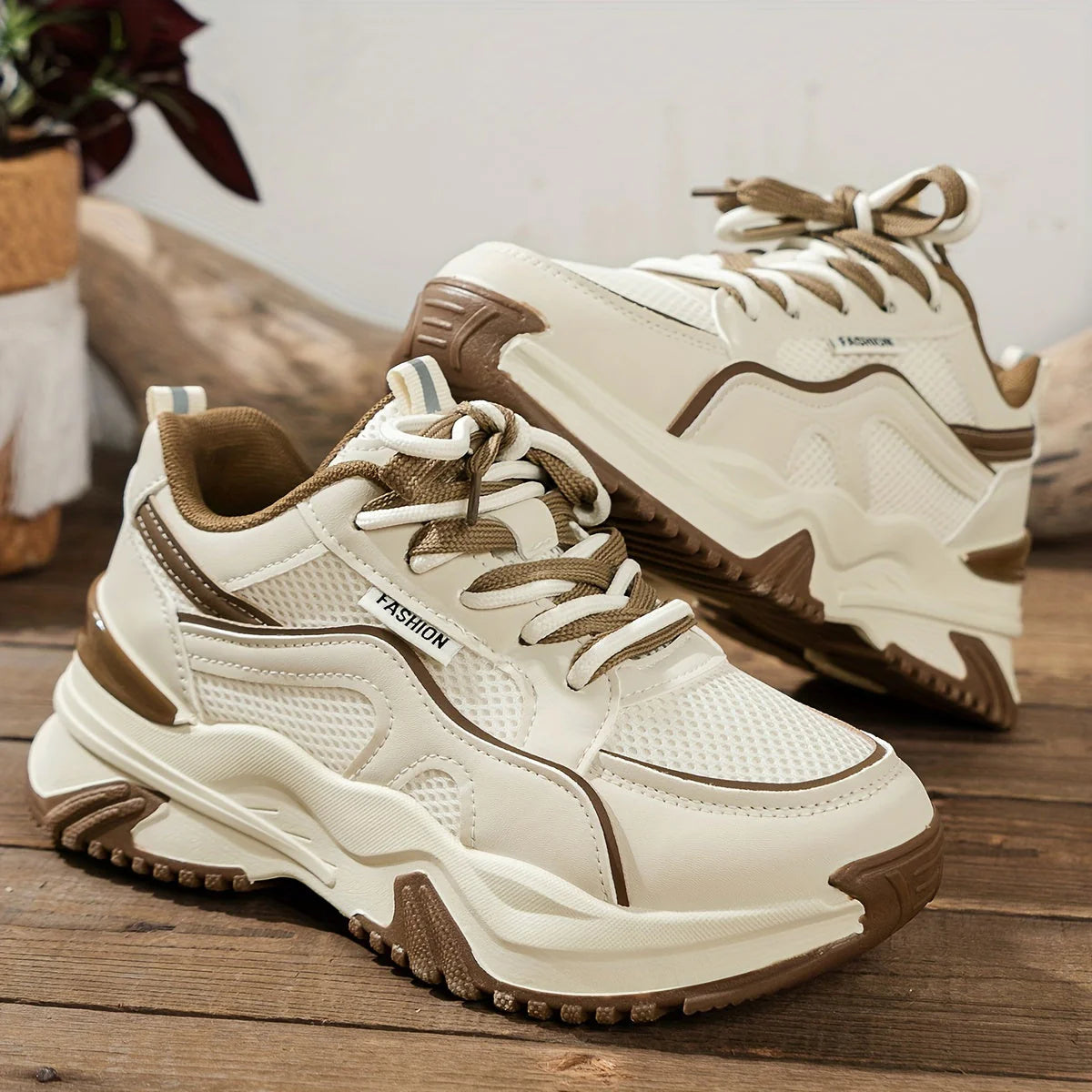 Trendy Sportieve Sneakers met Demping en Ondersteuning – Comfort & Performance – Bente