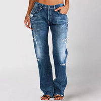 Wide Leg Jeans met Stretch en Wijde Pijpen – Relaxed & Modern – Brigitte