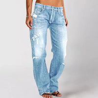 Wide Leg Jeans met Stretch en Wijde Pijpen – Relaxed & Modern – Brigitte
