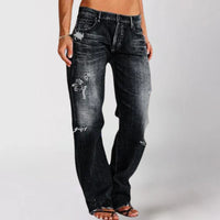 Wide Leg Jeans met Stretch en Wijde Pijpen – Relaxed & Modern – Brigitte