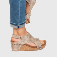 Sandalen met Lichtgewicht Sleehak en Gespsluiting – Comfortabel & Veelzijdig – Colombe