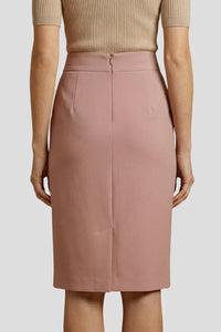 Dames Midi Rok met Hoge Taille en Tijdloze Pasvorm – Elegant & Veelzijdig – Coravelle