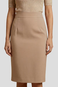 Dames Midi Rok met Hoge Taille en Tijdloze Pasvorm – Elegant & Veelzijdig – Coravelle