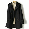 Elegante Dames Trenchcoat met Ceintuur en Epauletten