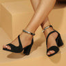 Sandalen met Lage Hak en Zachte Binnenzool – Verfijnd & Comfortabel – Émeline
