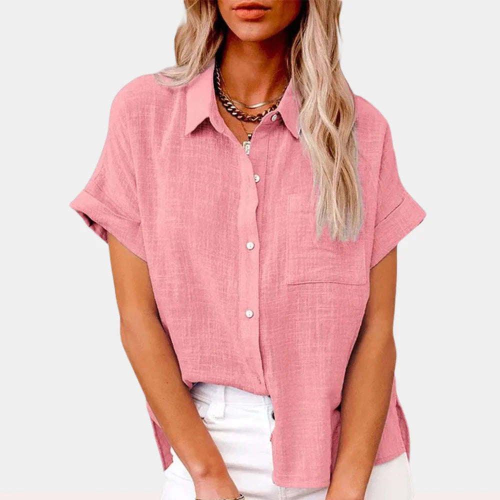 Luchtige Dames Blouse – Comfortabel & Tijdloos – Élyrine