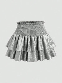 Midi Rok met Bloemenprint en Comfortabele Tailleband – Zomers & Veelzijdig – Esmée