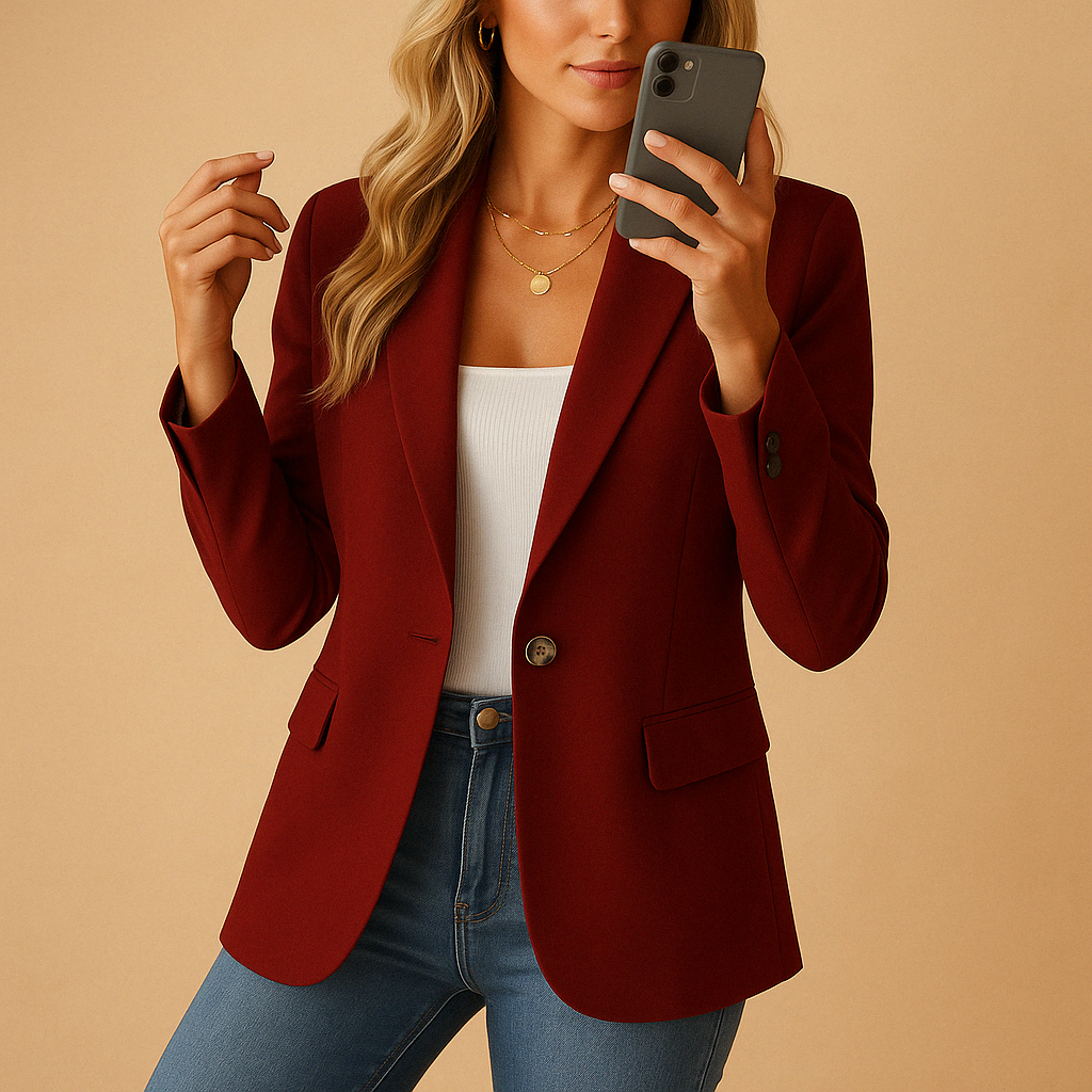 Belle Dames Blazer – Getailleerd Model