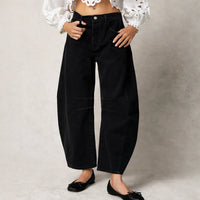 Wijde Ballonbroek met Lage Taille – Relaxt & Boho – Lana