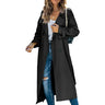 Lange Dames Trenchcoat met Ceintuur en Revers