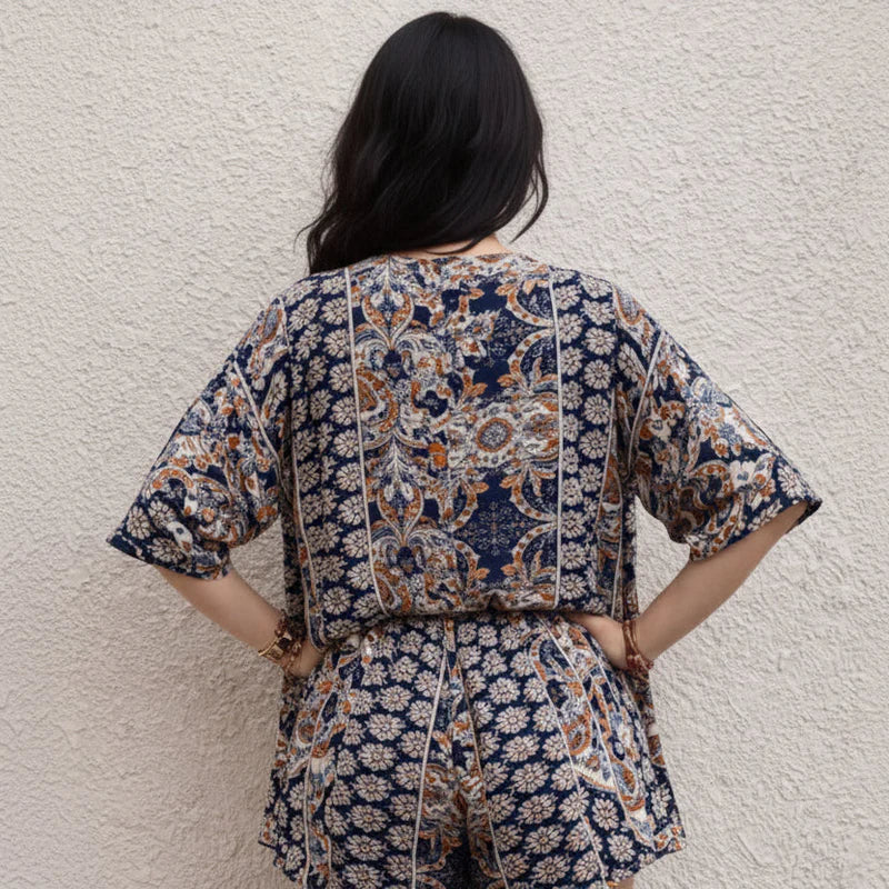 Driedelige Set met Strapless Top, Wijde Broek en Lange Cardigan – Minimalistisch & Veelzijdig – Léandrie