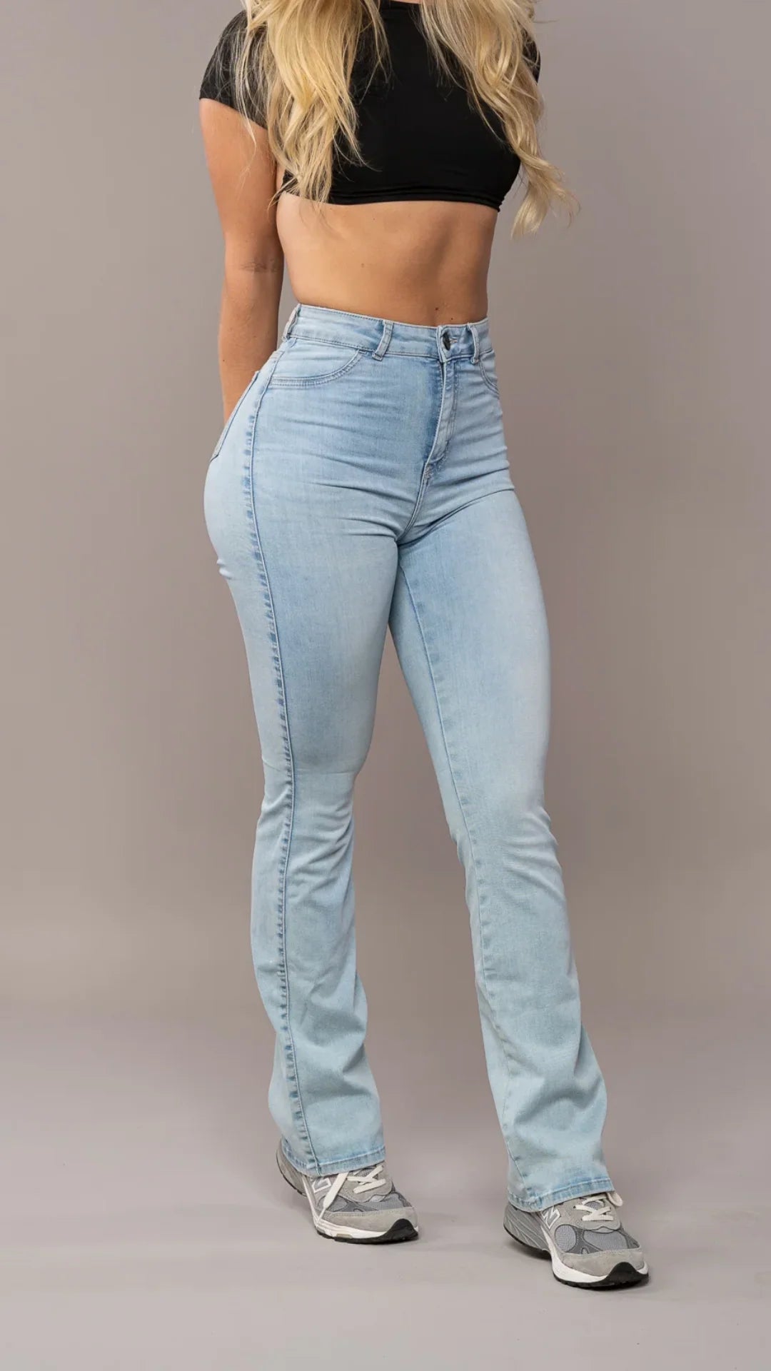 Flared Jeans met Hoge Taille en Shaping Effect – Flatterend & Comfortabel – Linda